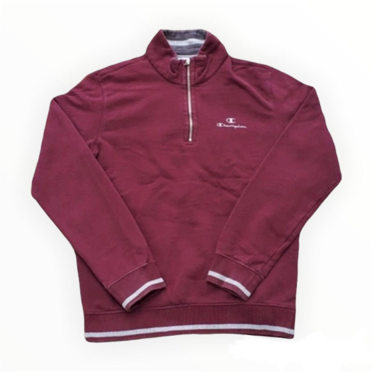 Japanese Brand X Vintage Vintage Champion Script Logo Quarerzip Pullover