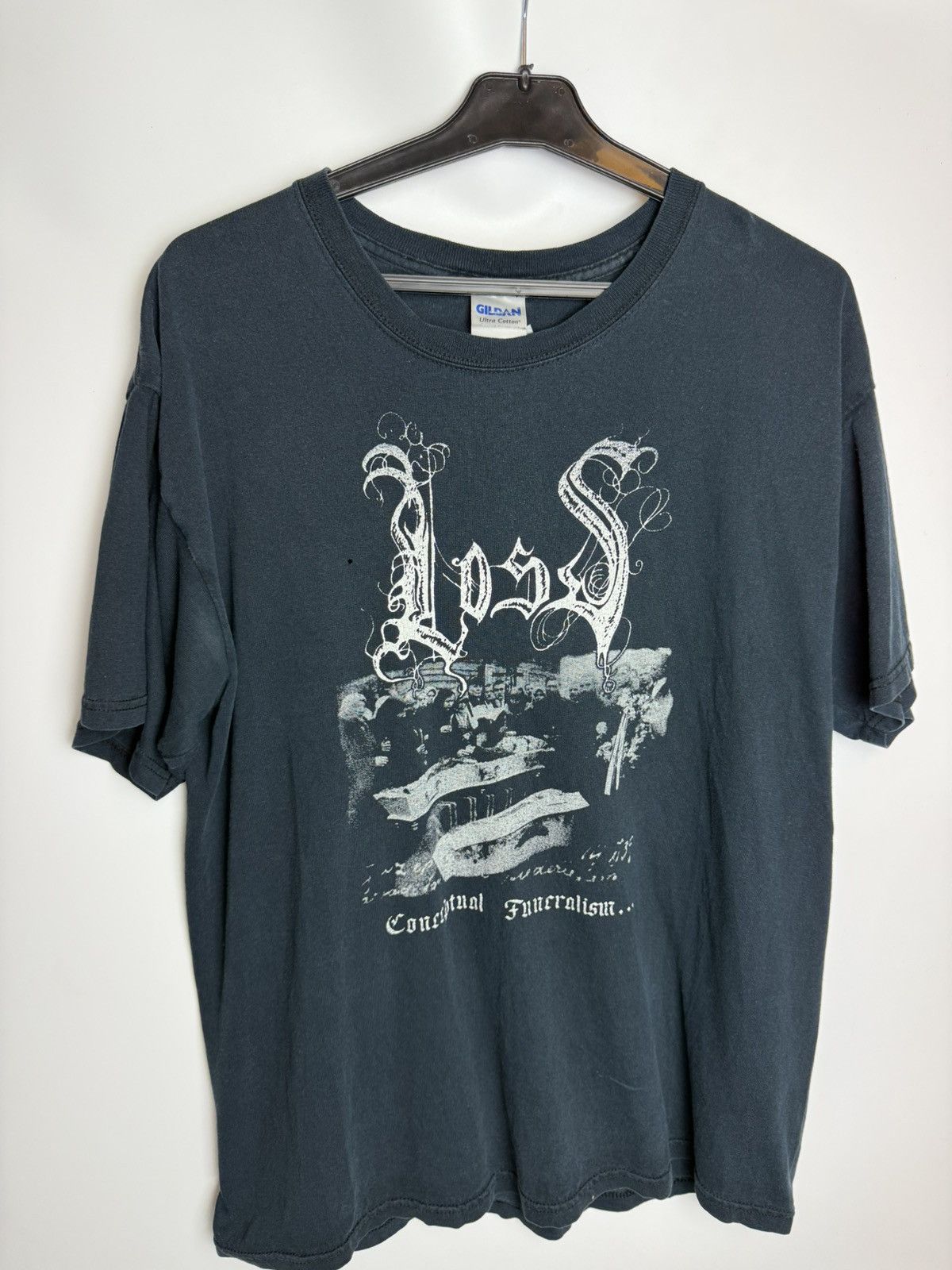Band Tees Loss Doom Funeral Death Metal Merch Dsbm Vintage Shining Hoodie, Sweatshirt | FlexRushtees.com