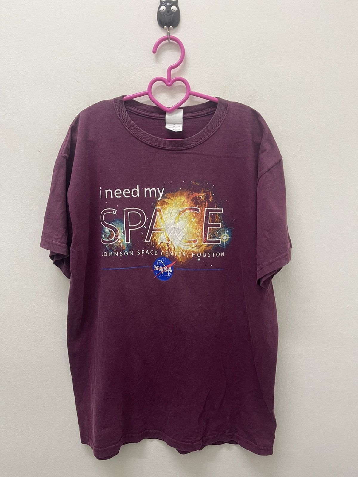 Rare Vintage Nasa Johnson Space Center I Need My Space Tee