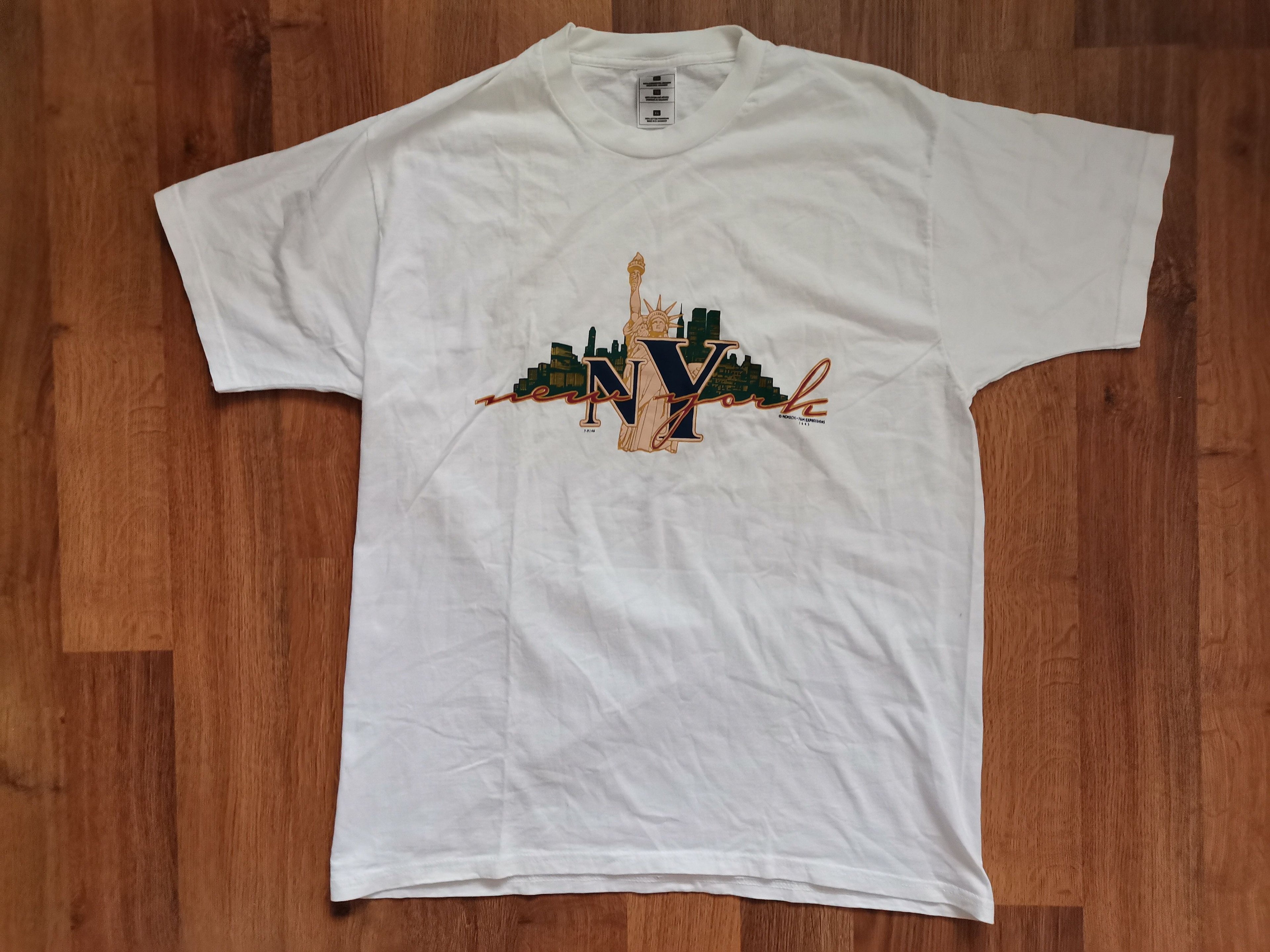 Vintage Fruit Of The Loom New York Tee