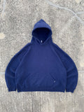 Vintage Boxy Russell Athletic Hoodie Navy