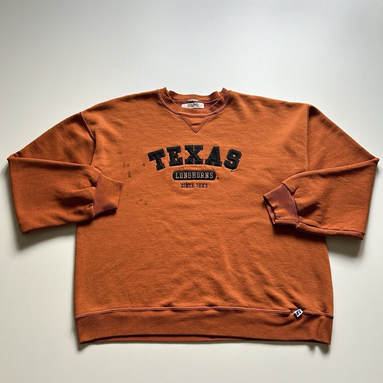 Russell Athletic X Vintage Vintage 2000s Texas Longhorns Ncaa Russell Athletic Crewneck
