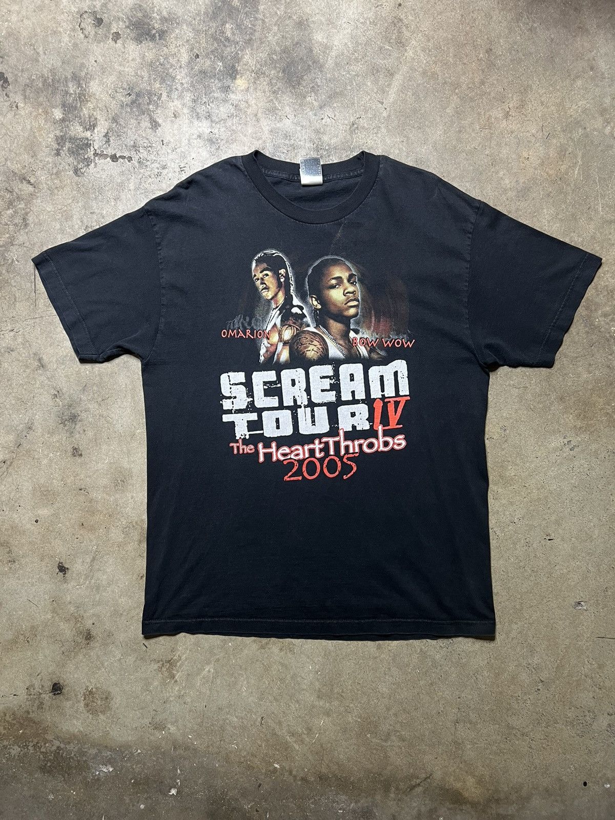 Rap Tees X Vintage Vintage Y2k Scream The Heart Throbs Bow Wow Omarion Shirt