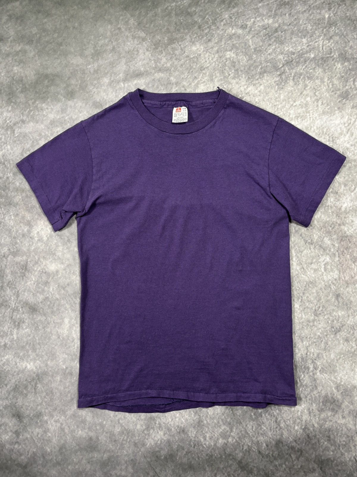 Vintage Hanes Blank Tee Made In Usa 1990s Sun Faded Bleached Hoodie, Sweatshirt | FlexRushtees.com