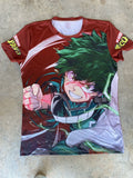 Vintage My Hero Academia All Over Print 100 Polyster