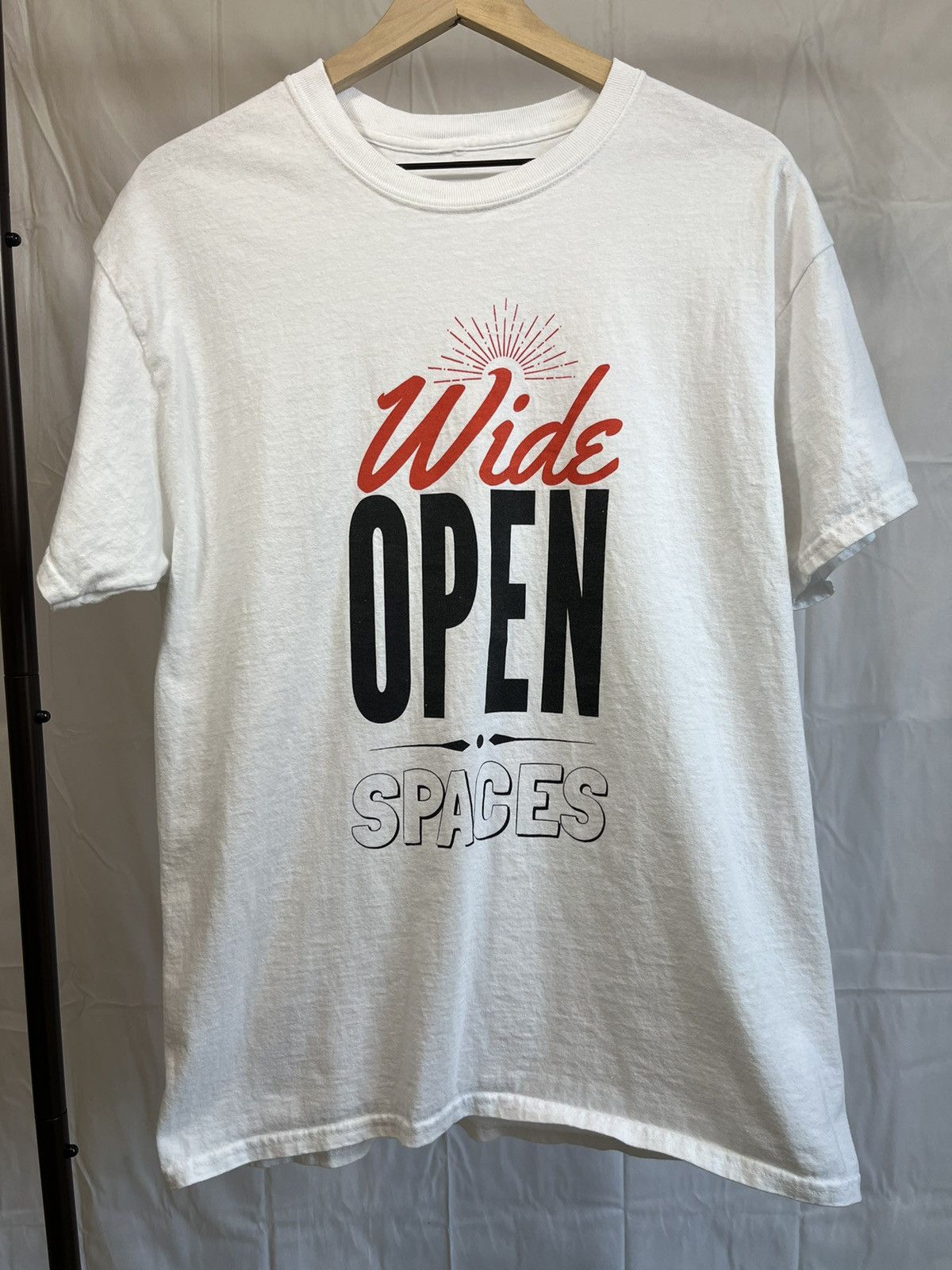 Vintage Wide Open Spaces Cowboy Tee