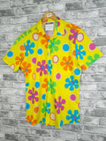 Moschino Couture Shirt Size 16 5 Bold Psychedelic Floral