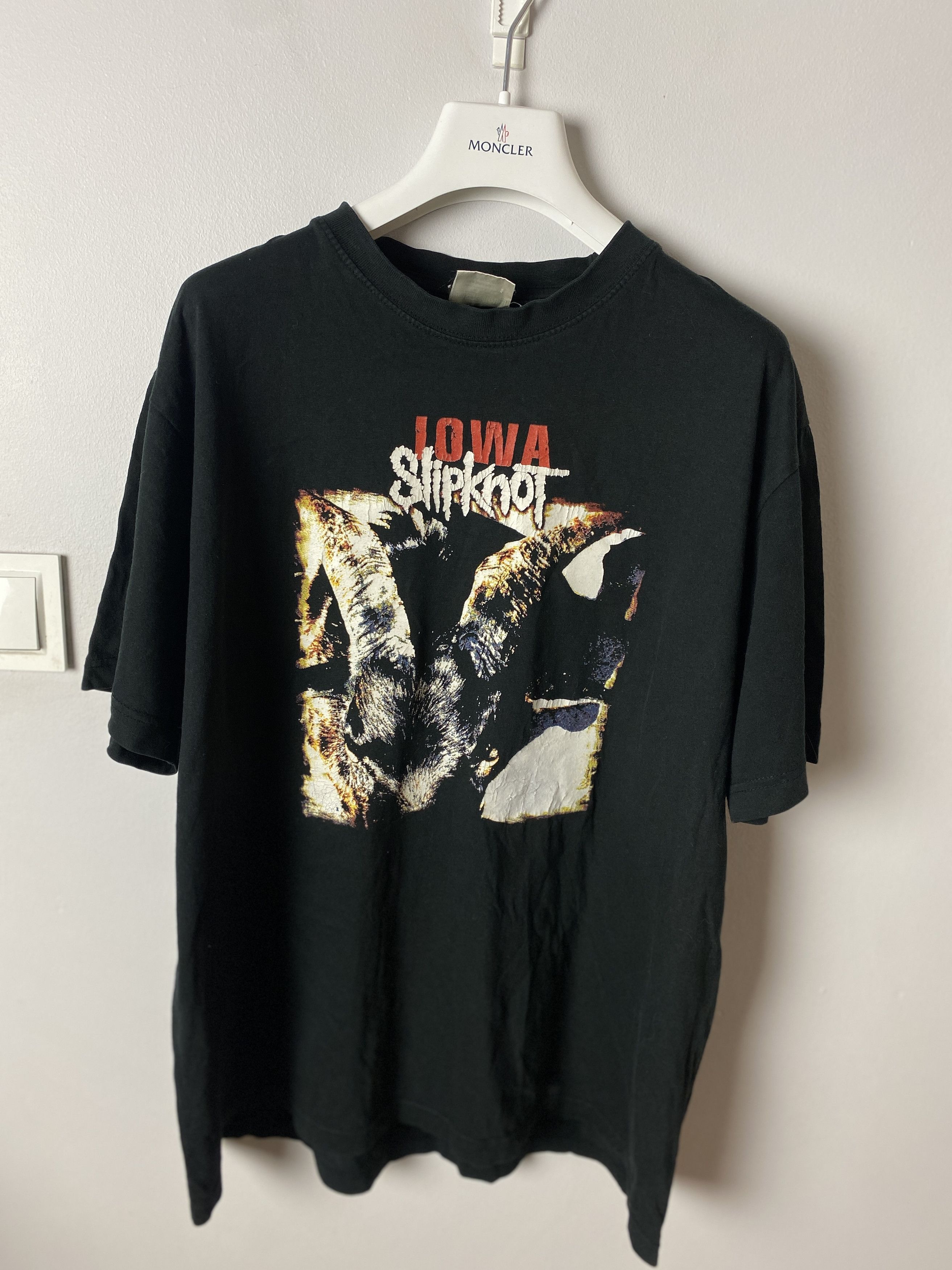 Band Tees Vintage 2001 Slipknot Iowa Printed T Shirt Tee Promo Stars Hoodie, Sweatshirt | FlexRushtees.com