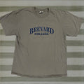 Port Company Vintage Brevard College Shirt Mens L Gray Blue Short Sleeve University Logo Graphic Pri Hoodie, Sweatshirt