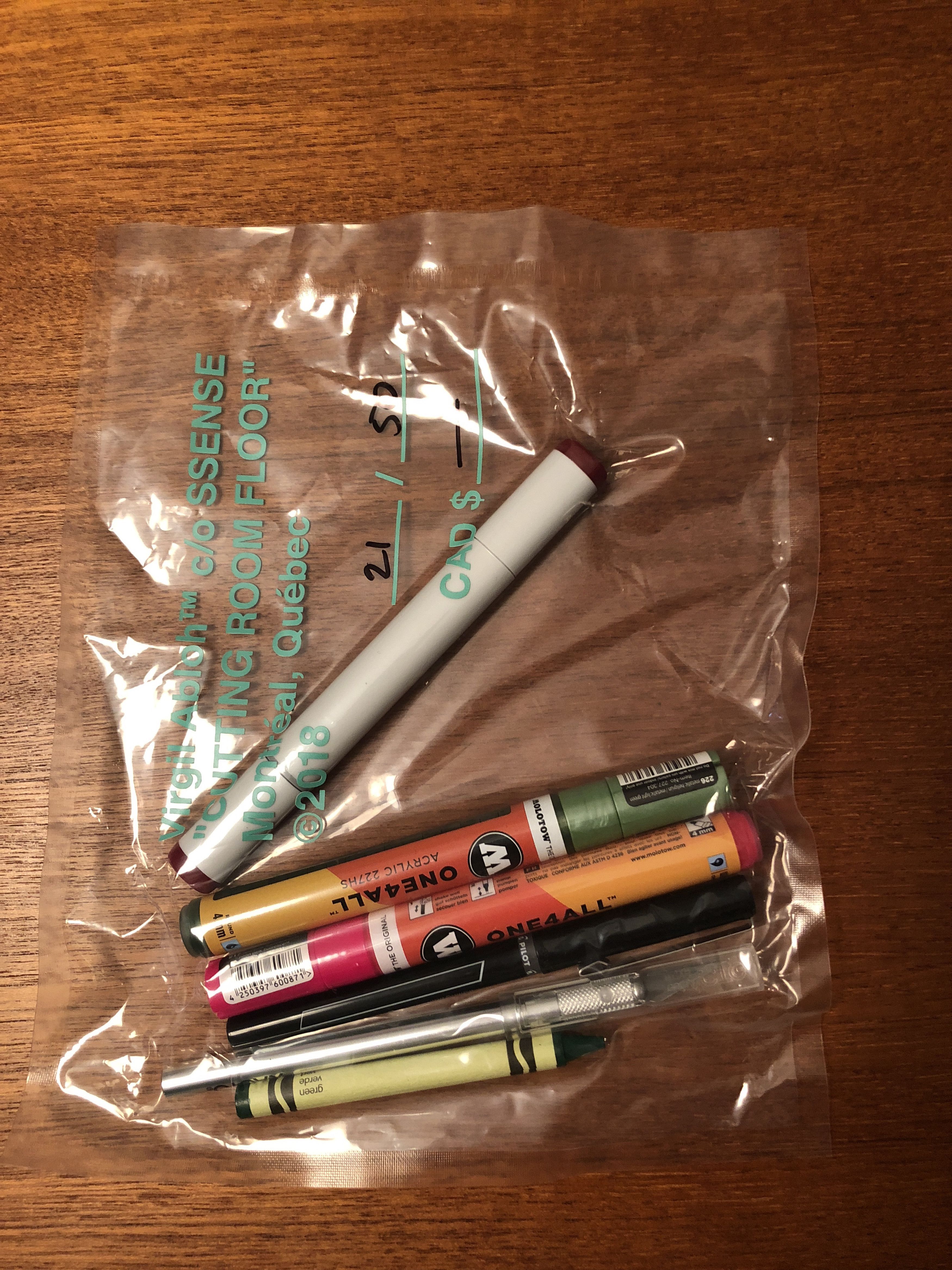 Off White Tools Pens Markers T-Shirts, Hoodie, Sweatshirt | FlexRushtees.com
