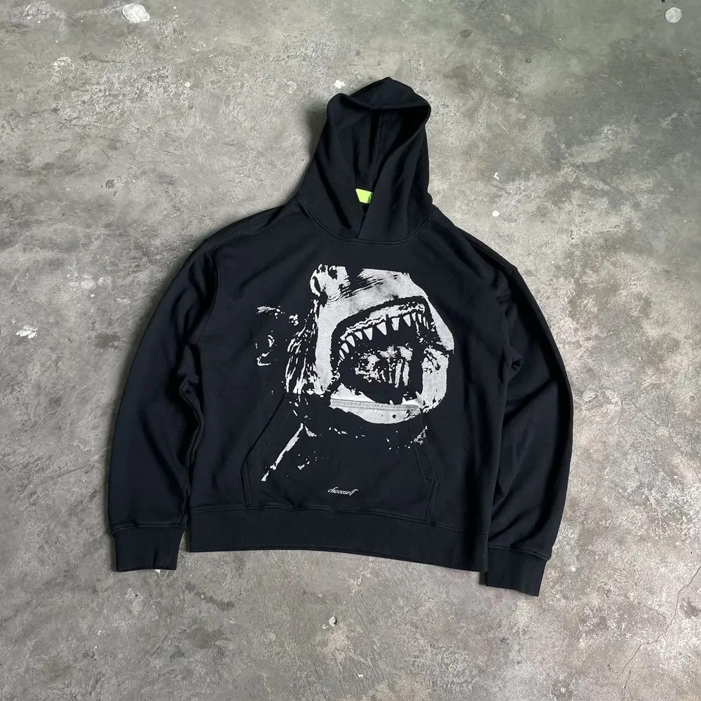 Vintage The Wild Shark Printed Hoodie T-Shirts, Sweatshirt | FlexRushtees.com