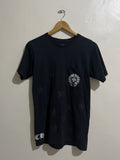 Hearts Chrome Hearts Black Stars Pocket Tee With Back Scroll Logo Hoodie, Sweatshirt | FlexRushtees.com