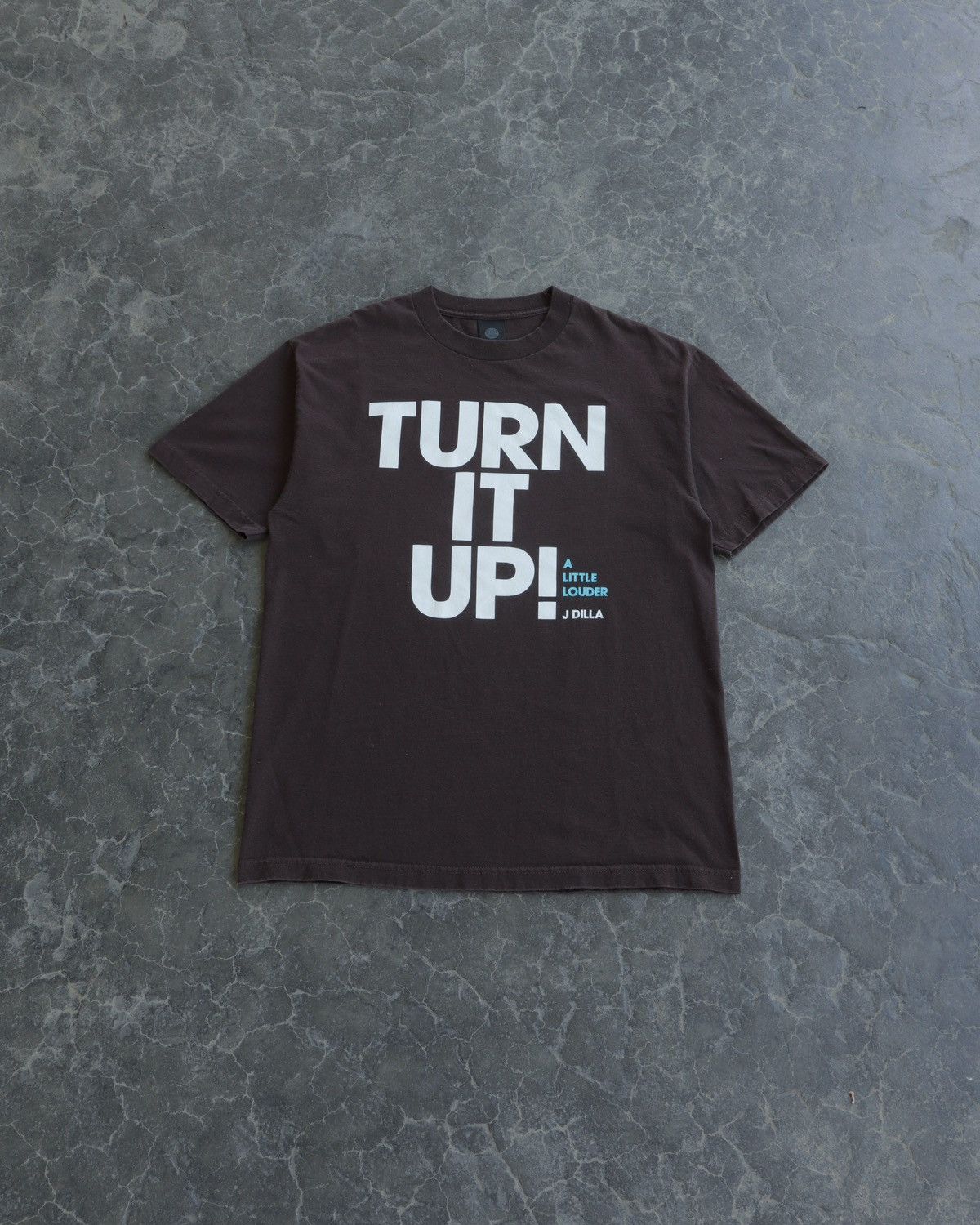 Vintage 00s Y2k 90s J Dilla Turn It Up Brown Rap Tee Hoodie, Sweatshirt | FlexRushtees.com