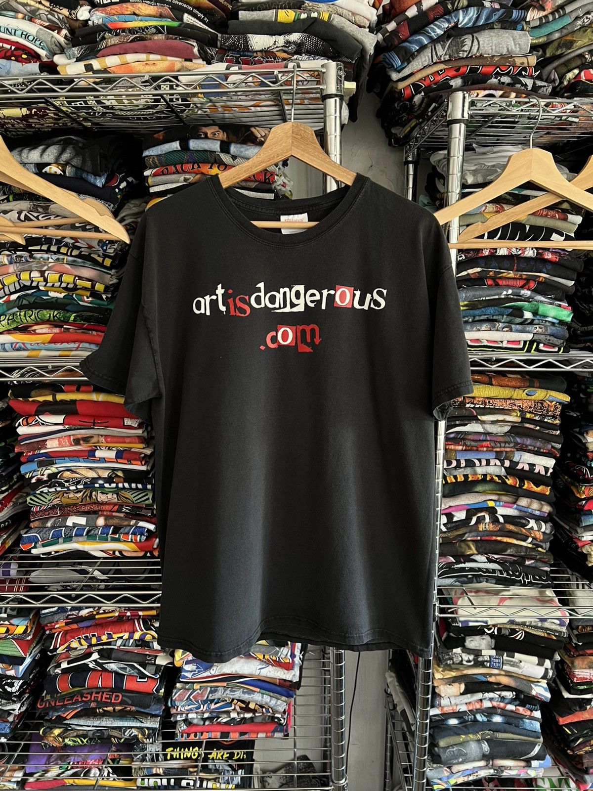 Arts Science 2000s Art Is Dangerous Random Quote Tee Hoodie, Sweatshirt | FlexRushtees.com