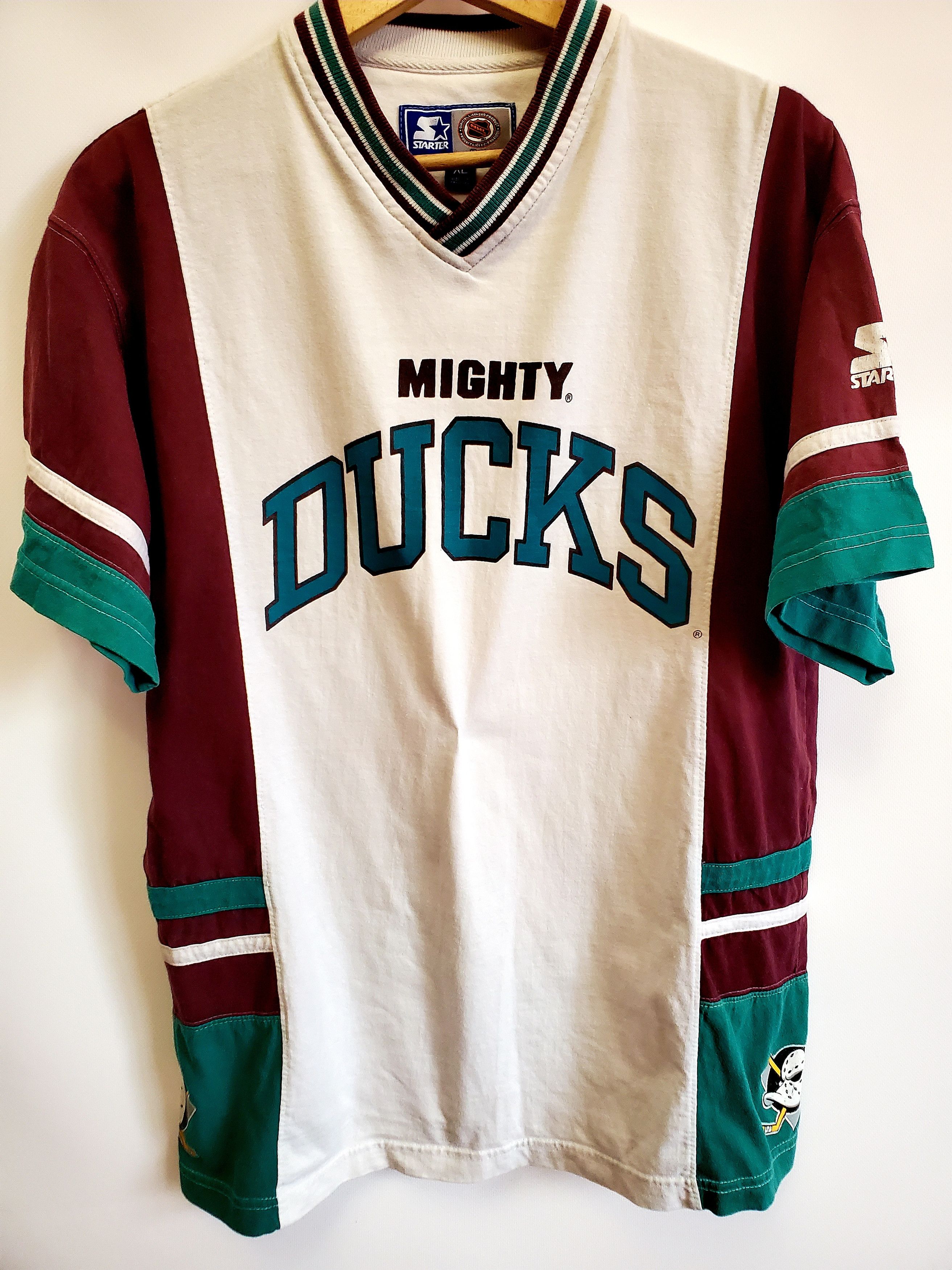 Starter X Vintage Vintage 90s Starter Mighty Ducks Jersey T Shirt