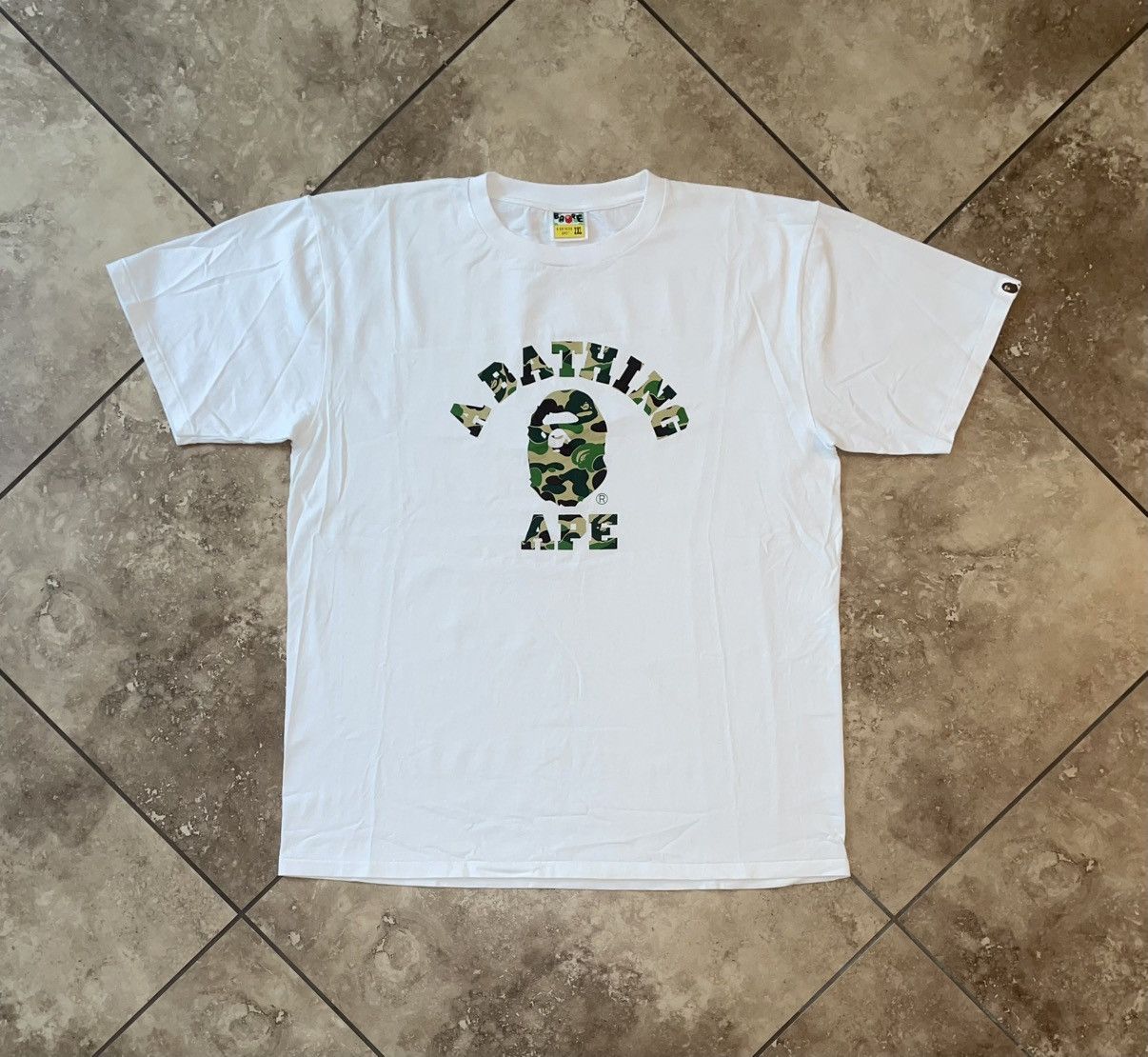 Bape Abc Camo College Tee Men S Size Xxl Brand New Hoodie, Sweatshirt | FlexRushtees.com