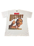 Vintage Barack Obama Make History Bootleg Tee Hoodie, Sweatshirt | FlexRushtees.com