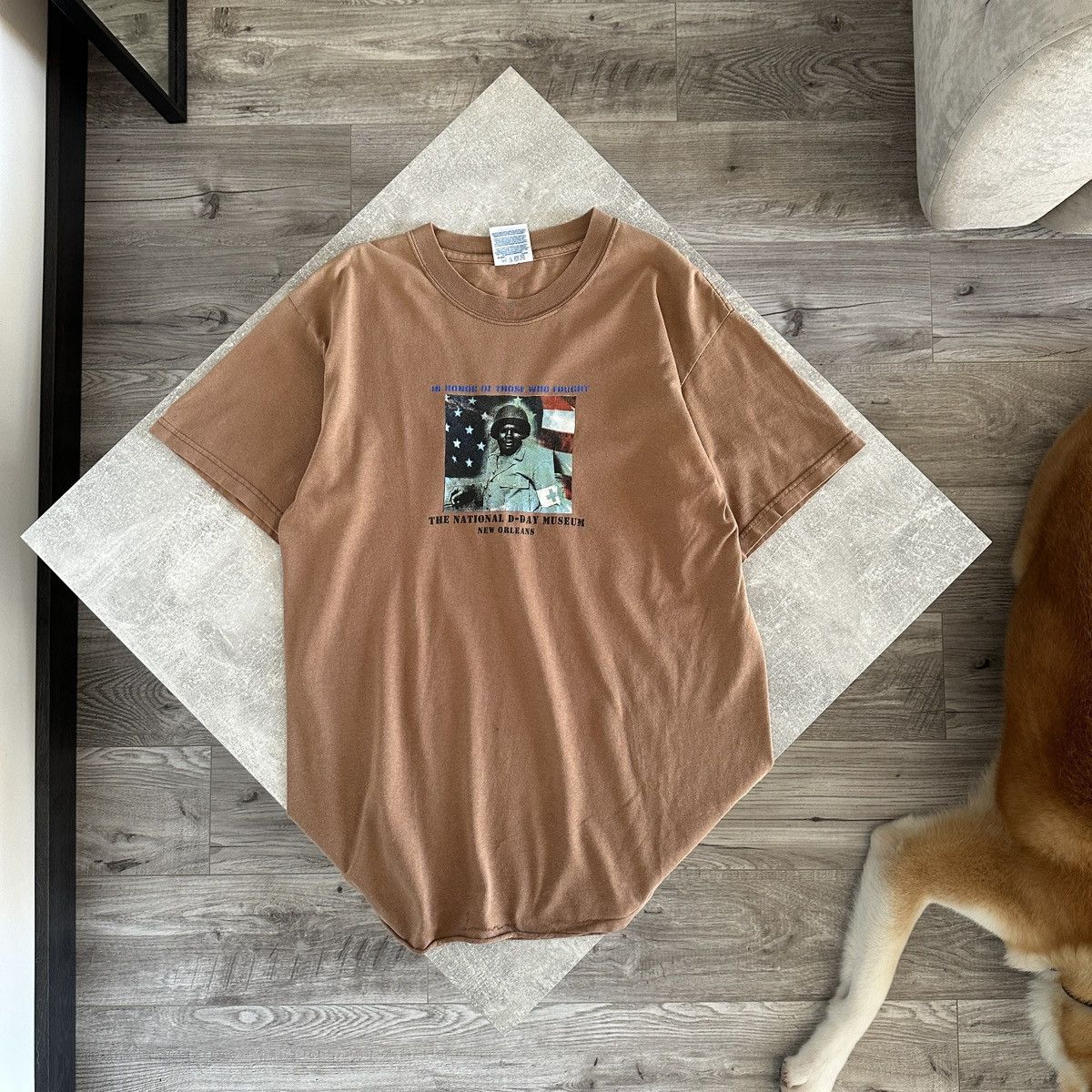 Vintage 00s D Day Museum Honor Of Those Who Fought Tee Y2k Hoodie, Sweatshirt | FlexRushtees.com