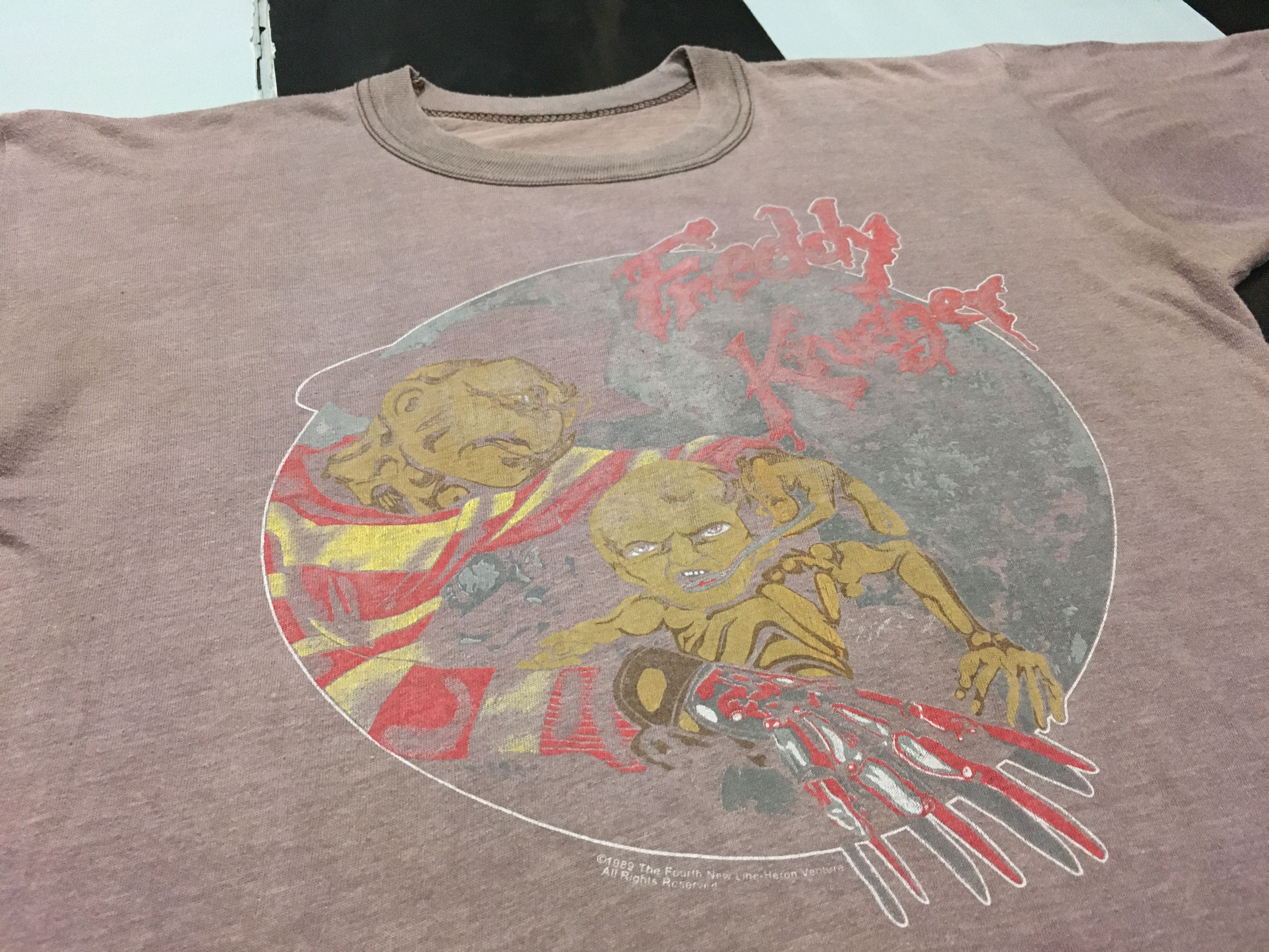 Vintage A Nightmare On Elm Street 5 Shirt 1989 Bootleg