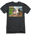 Orange Kitten In Greece With Light #1 T-Shirt