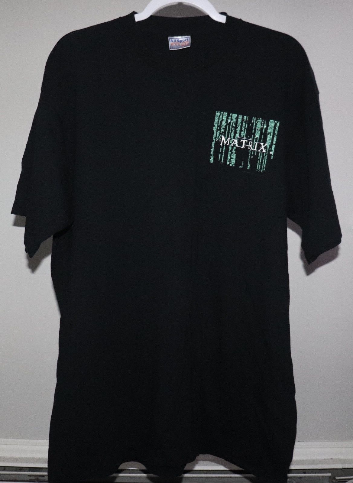 Vintage Rare The Matrix Movie Promo Shirt