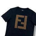 Fendi Ff Applique Black T Shirt Hoodie, Sweatshirt | FlexRushtees.com