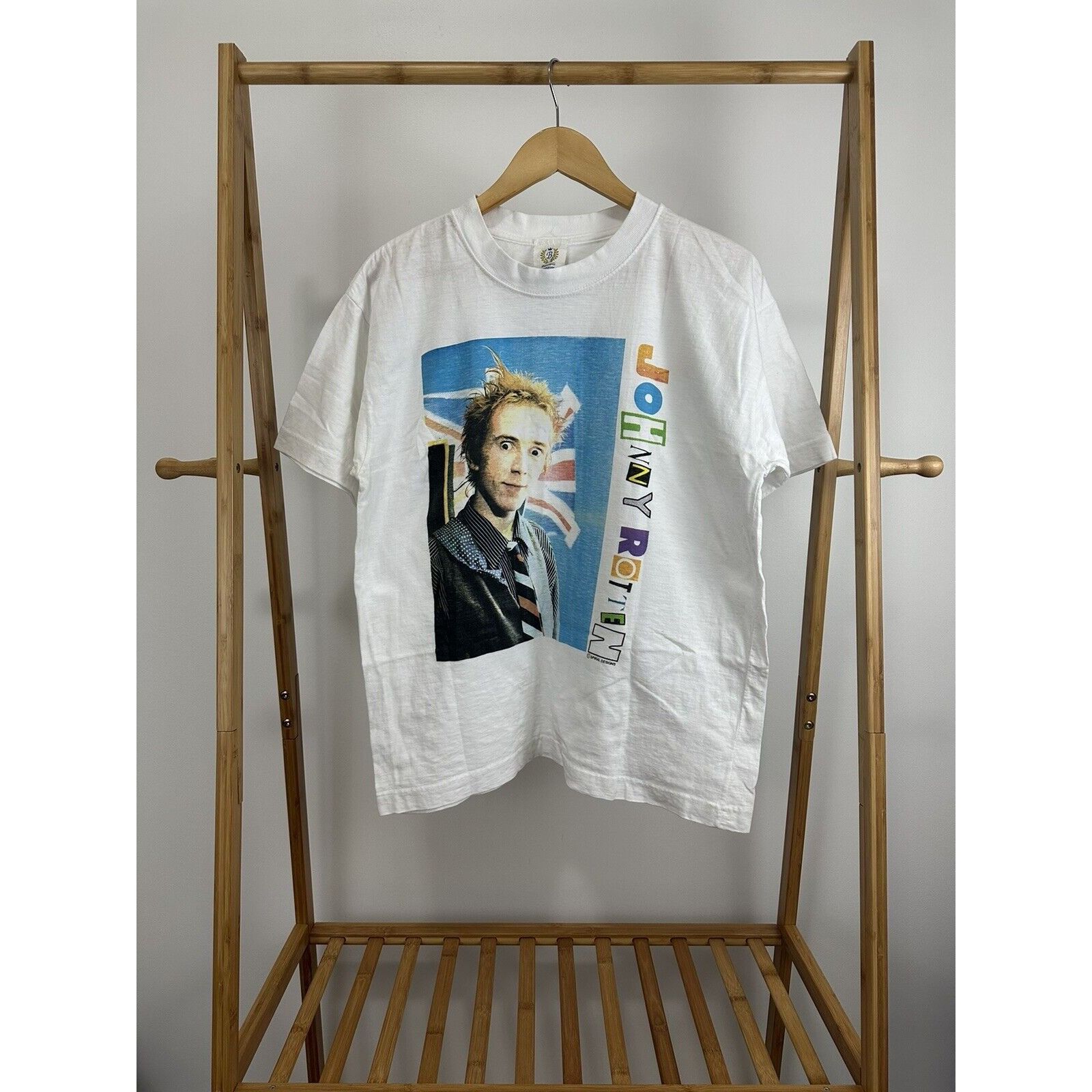 Vintage Vtg Johnny Rotten Sex Pistols 90s Punk Rock T Shirt M Hoodie, Sweatshirt | FlexRushtees.com