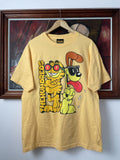 The Hundreds Graphic Tee Collab Cartoon 90s Vibe Hoodie, Sweatshirt | FlexRushtees.com