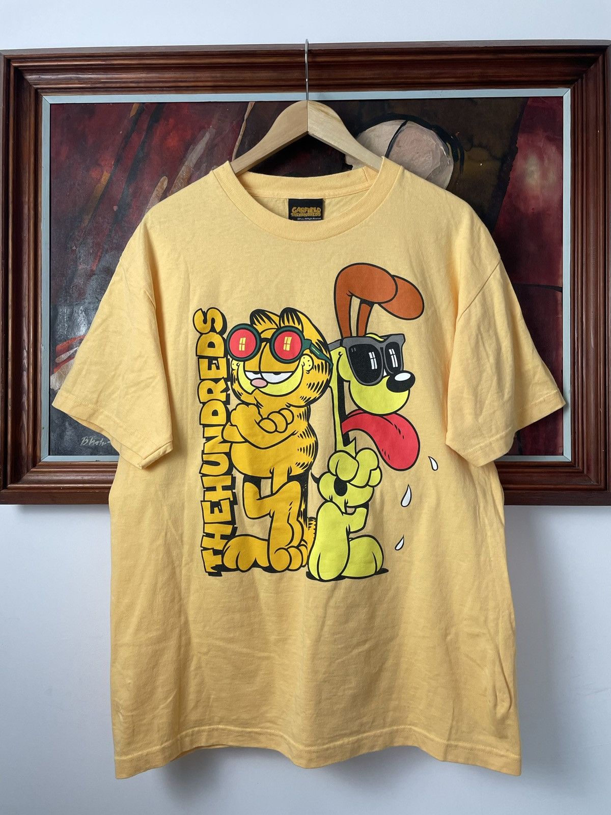 The Hundreds Graphic Tee Collab Cartoon 90s Vibe Hoodie, Sweatshirt | FlexRushtees.com