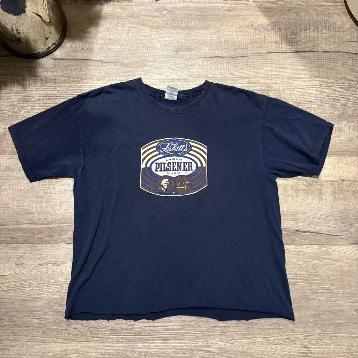 Vintage Labatt Beer Tee Hoodie, Sweatshirt | FlexRushtees.com