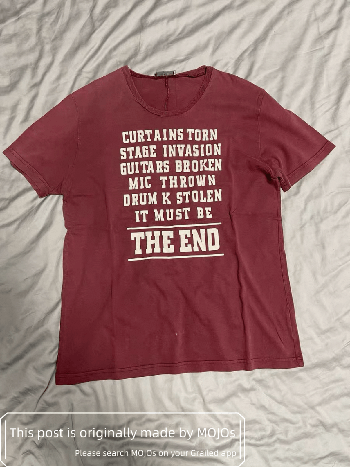 Dior Homme 05aw The End Slogan Tee Mojos745 Hoodie, Sweatshirt | FlexRushtees.com