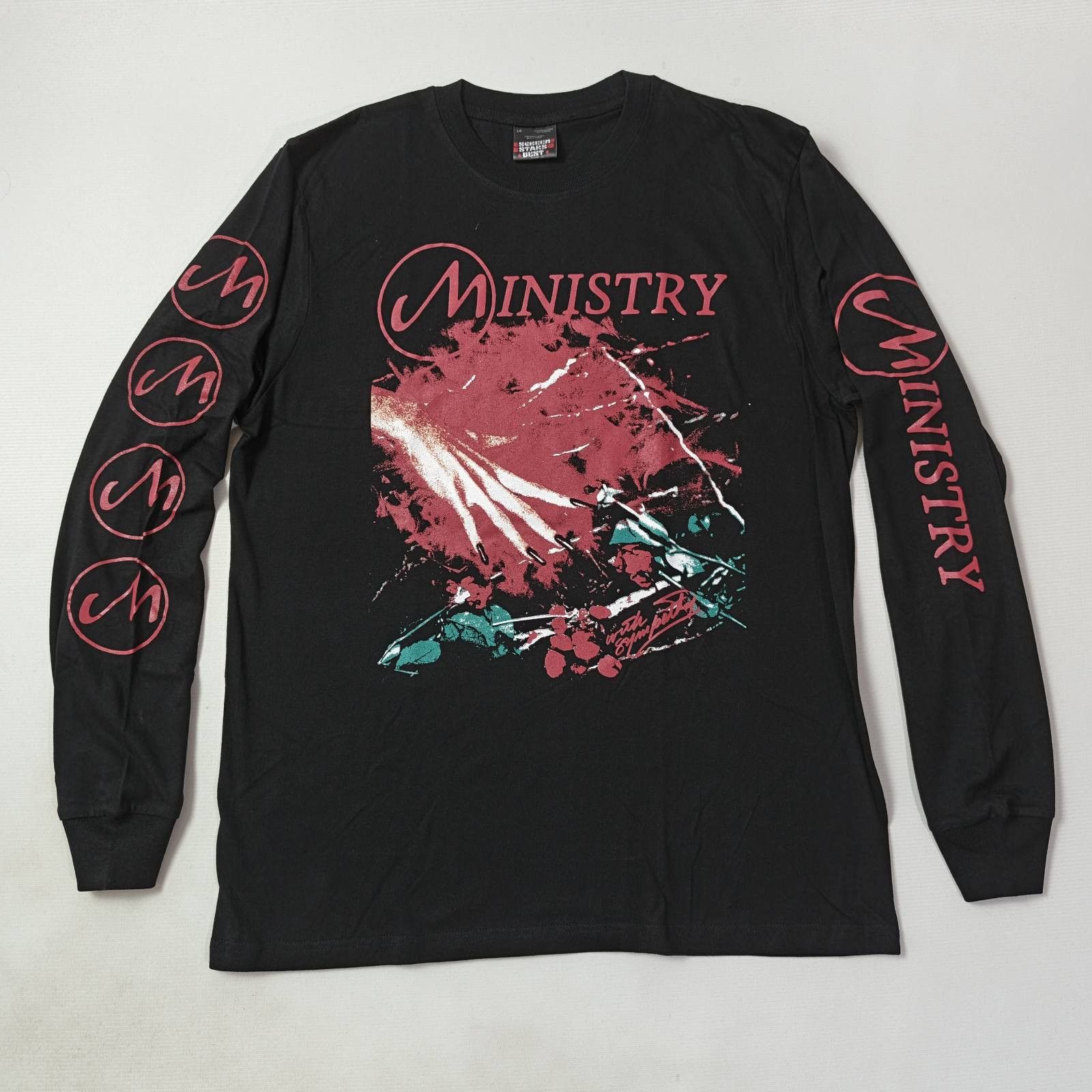 Band Tees Ministry With Sympathy Ls Screen Stars Best Ca Size L