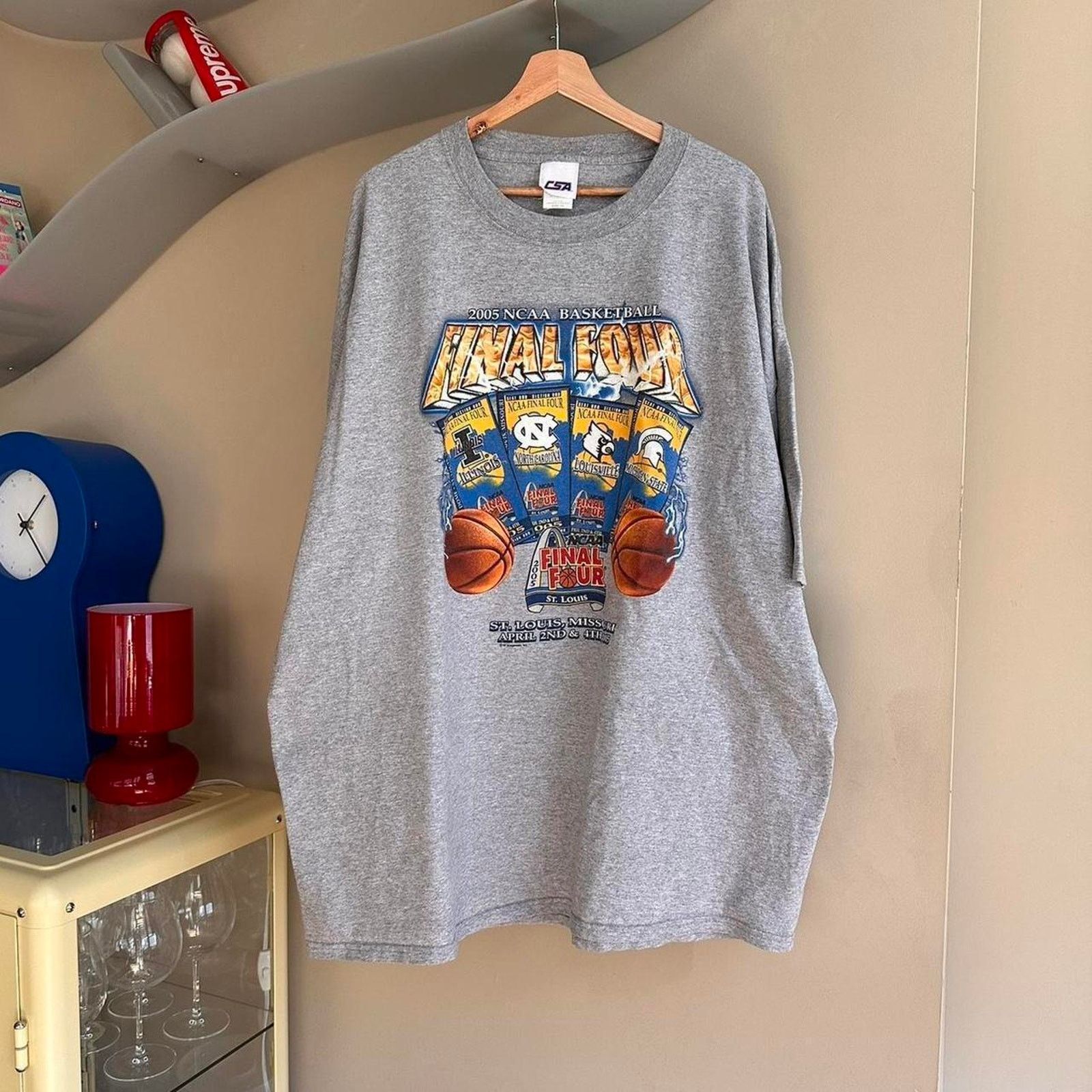Vintage 2005 Ncaa Final Four Shirt Size 3xl Hoodie, Sweatshirt | FlexRushtees.com