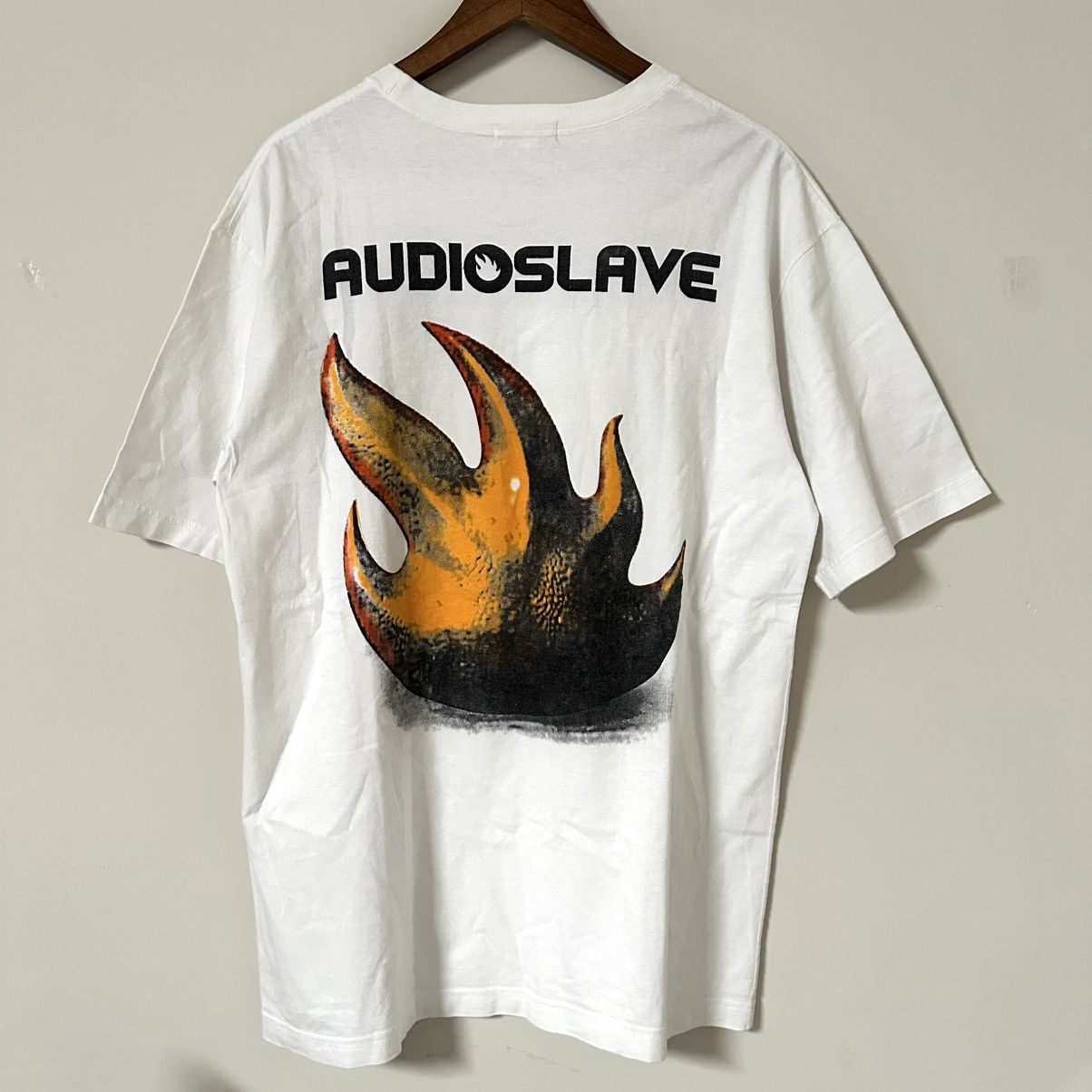 Other Vintage Rare Audioslave Flame Top40 Authentic Grail Band Tee Hoodie, Sweatshirt | FlexRushtees.com