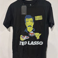Other Junk Food Clothing Black Ted Lasso Tee Hoodie, Sweatshirt | FlexRushtees.com