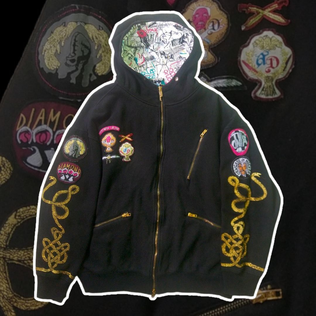 Dodger Artful Dodger Snake British Fighting Dogs Hoodie Zipper