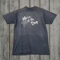 Vtg 90s Hanes T Shirt Hair Of The Day Palm Springs Ca Tee Crew Neck Short Sleeve Black M Men S Hoodie, Sweatshirt