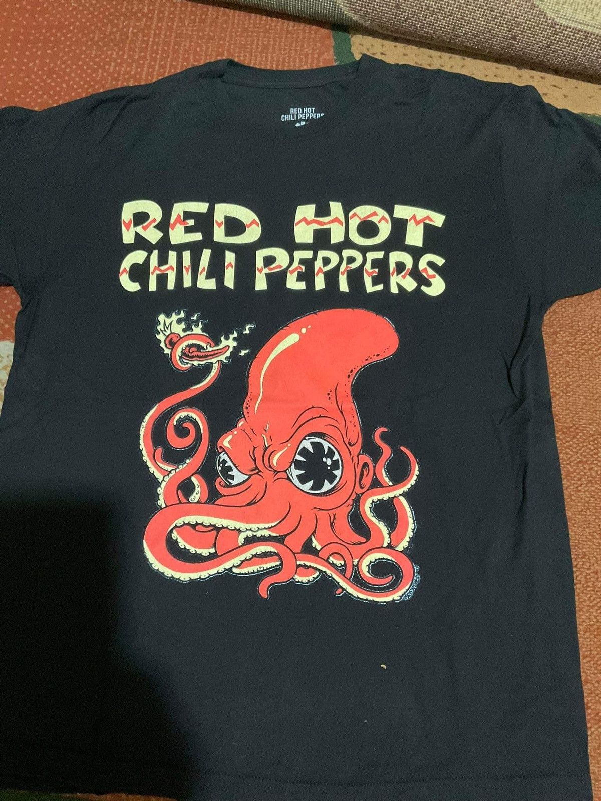 Vintage Red Hot Chili Peppers Squid Fire T-Shirts, Hoodie, Sweatshirt | FlexRushtees.com