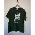Gildan Vintage Wees Tees Shirt Green Guitar Music Graphic Tee 2000s