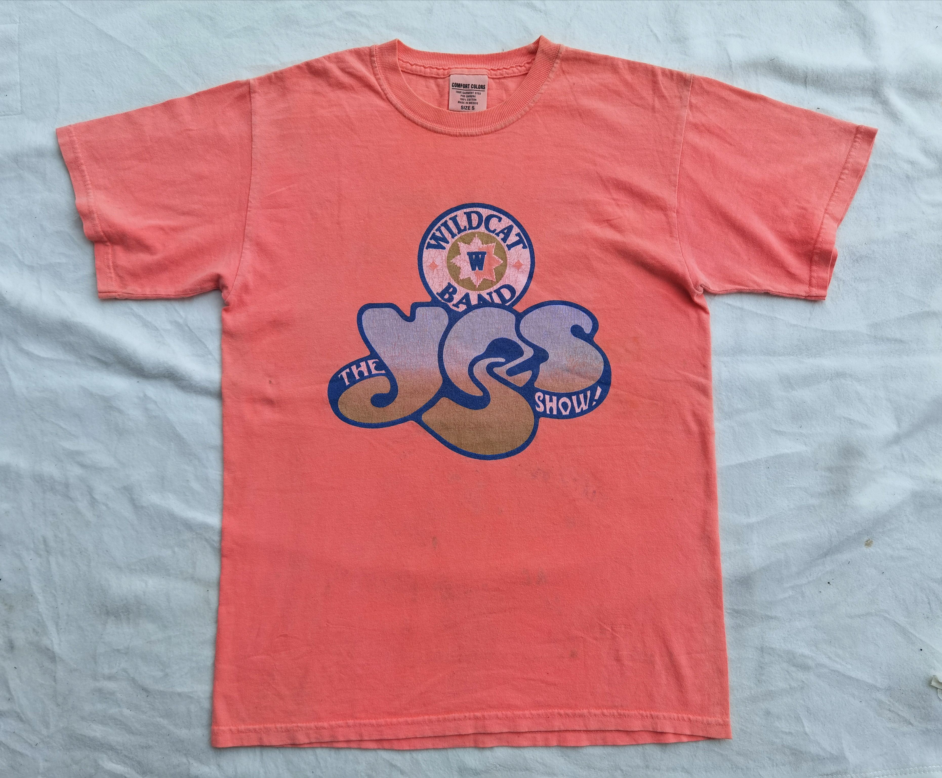 Vintage T1 90 S Yes Band Psychedelic Rock Band Tee Shirt