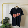 Majestic Vintage 80s Baltimore Orioles Mlb Henley Neck Baseball Tee Hoodie, Sweatshirt | FlexRushtees.com