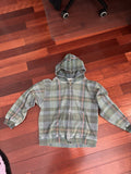 Studios Bravest Studios Blue Green Thermal Zip Up