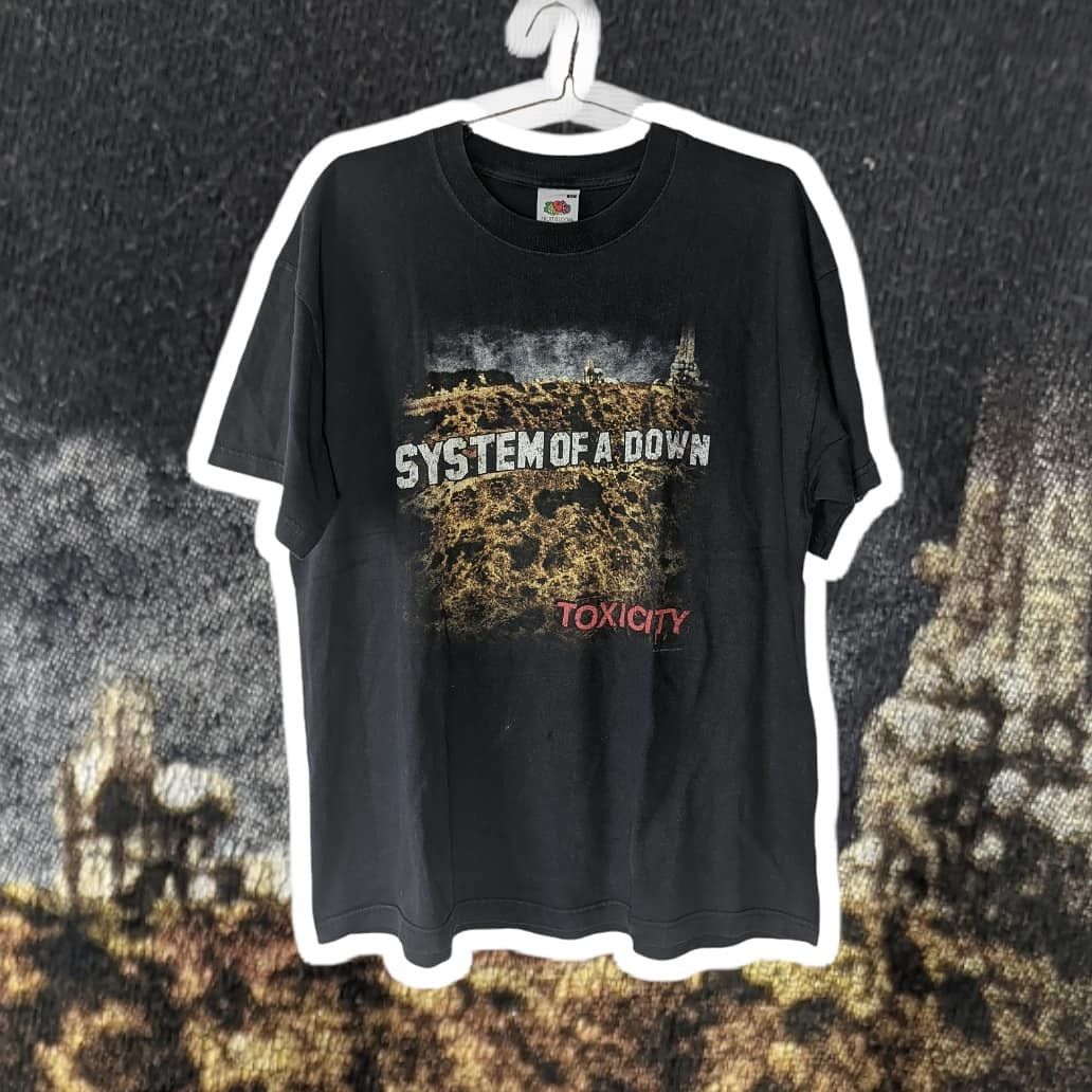 Vintage 2001 System Of A Down Toxicity T-Shirts, Hoodie, Sweatshirt | FlexRushtees.com