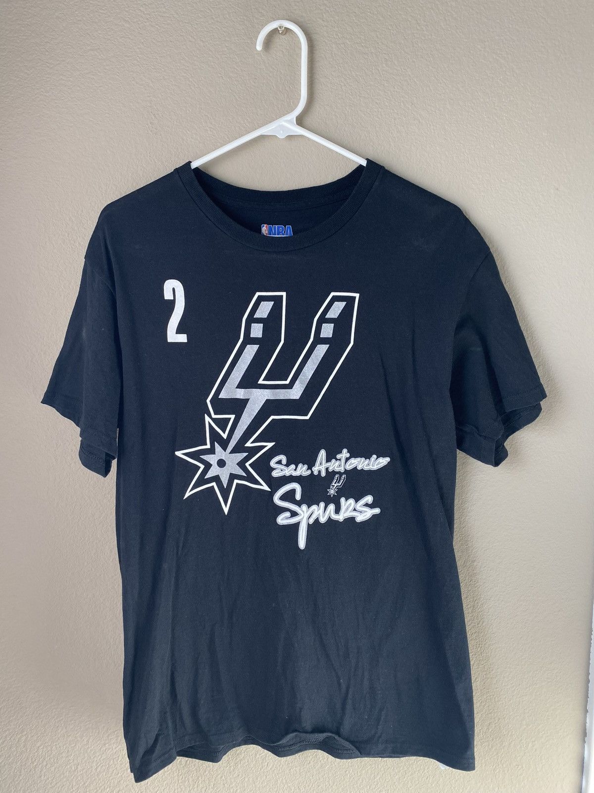 Spurs 2014 Nba Champions Men S Large Black Tee