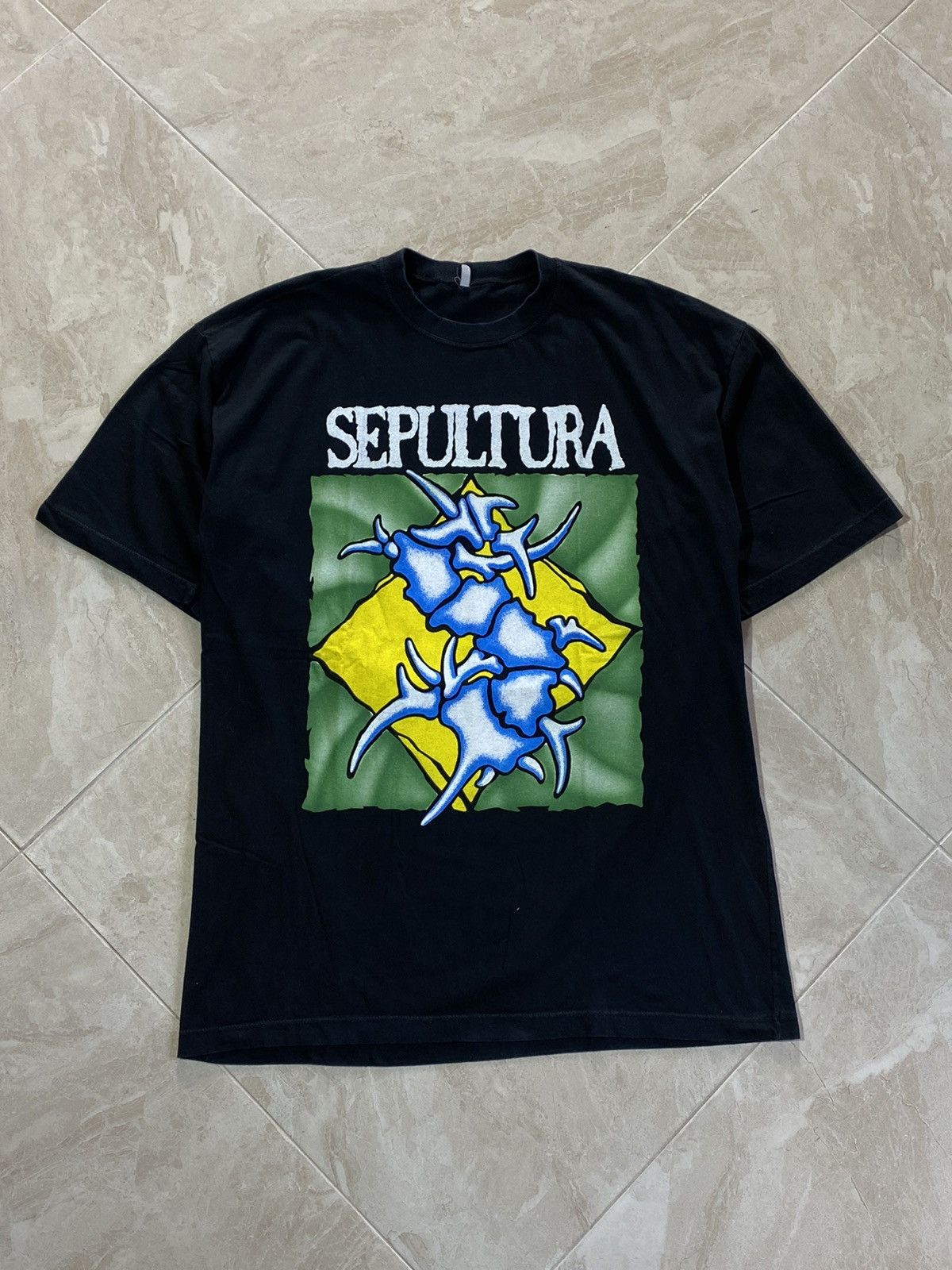 Vintage Sepultura Brazil Rock Band T Shirt Hoodie, Sweatshirt | FlexRushtees.com