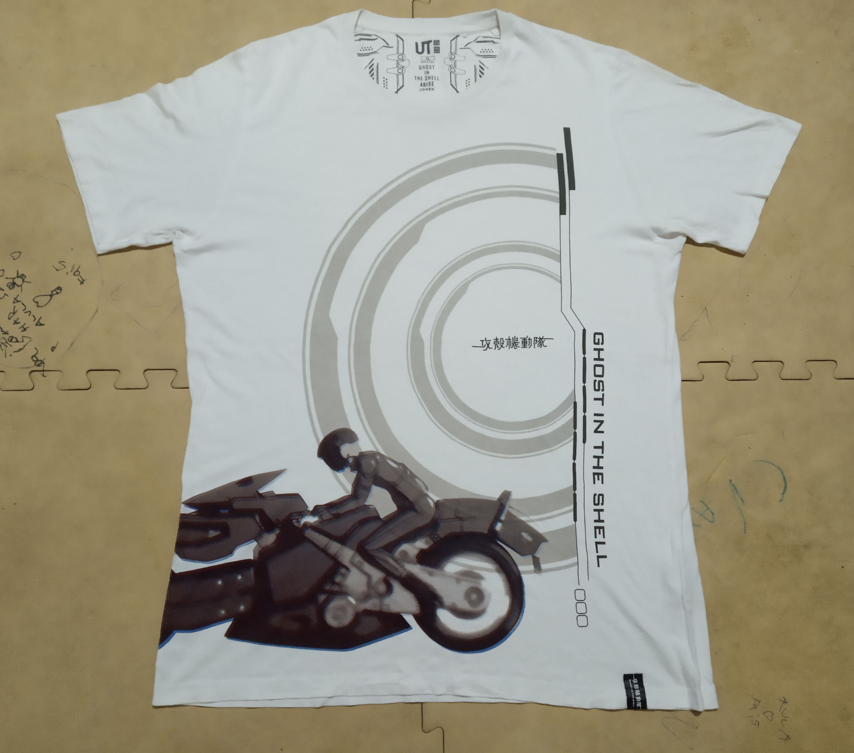 Japanese Brand X Uniqlo Ghost In The Shell Arise X Uniqlo T-Shirts, Hoodie, Sweatshirt | FlexRushtees.com