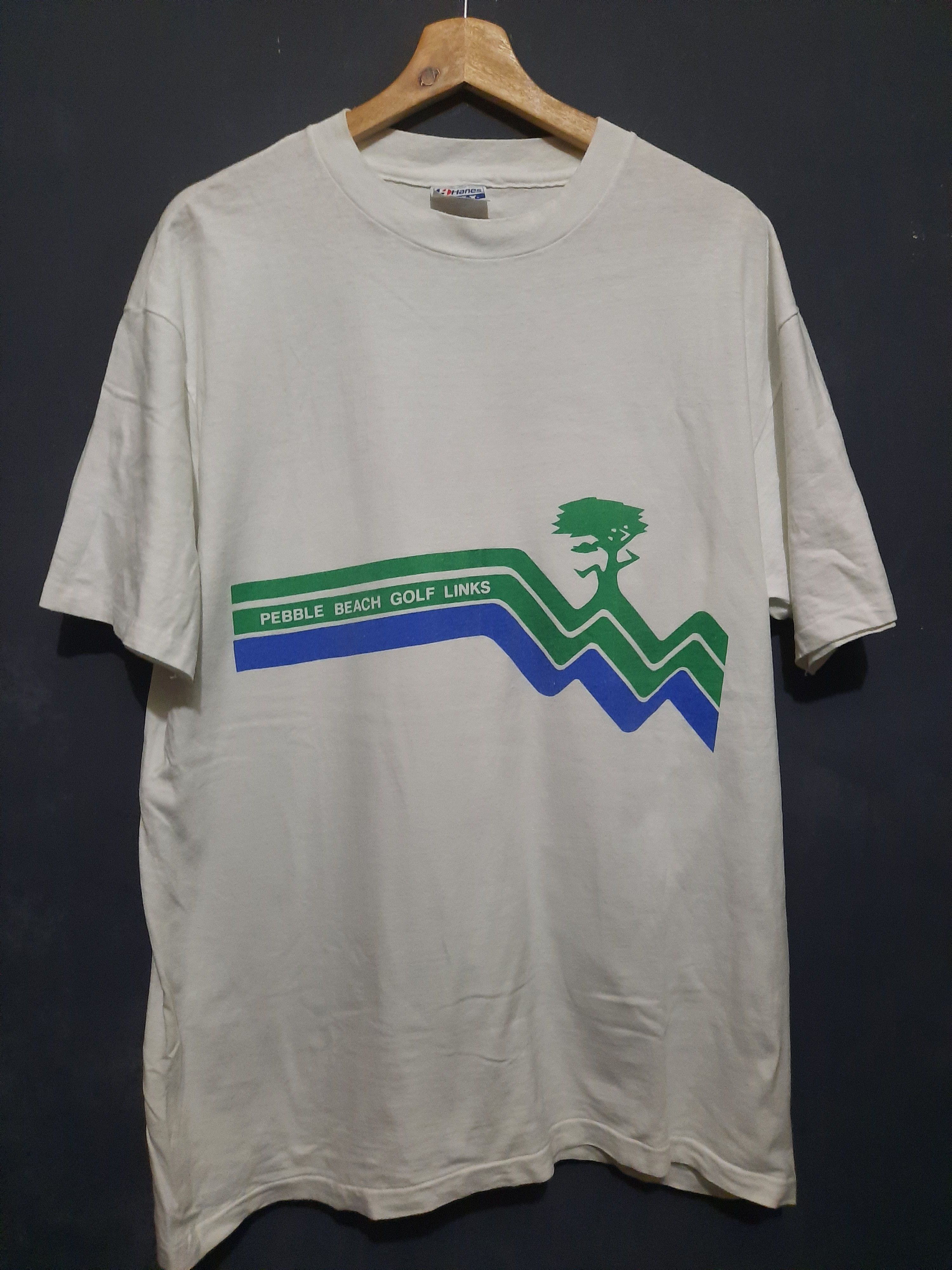 Vintage Hanes Febble Beach Golf Link T Shirt