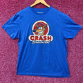 Other Crash Bandicoot Blue Graphic Retro Game T Shirt Xl Hoodie, Sweatshirt | FlexRushtees.com