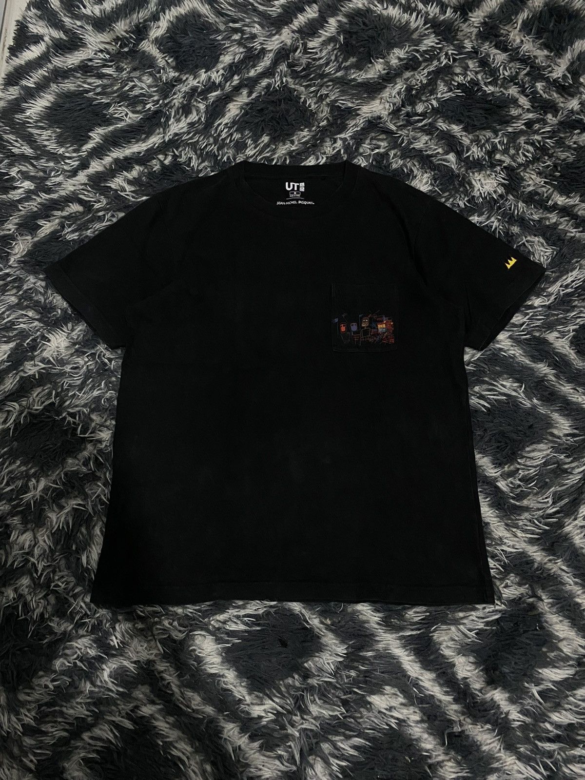 Jean Michel Basquiat Vintage Jean Michel Basquiat Jmb Pocket Art Tee