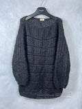 Laurent Paris Saint Laurent Black Warrior Knit Sweater